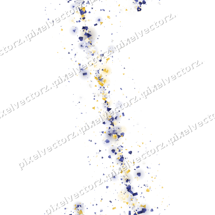 Nahtloses Glitzerband aus Herzen und Dreiecken auf transparentem Grund