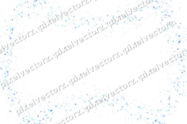 Nahtloser Glitzerkranz aus Blüten und Ringen auf transparentem Grund