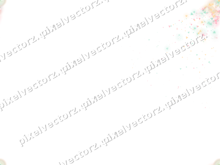 Nahtloser Glitzerfächer aus Dreiecken auf transparentem Grund