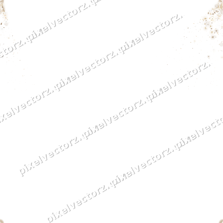 Nahtloser Glitzerfächer in Bernstein auf transparentem Grund