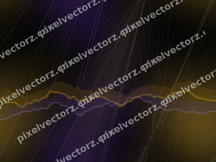 Nahtloser Neon Diagramm Hintergrund in Bernstein und Violett