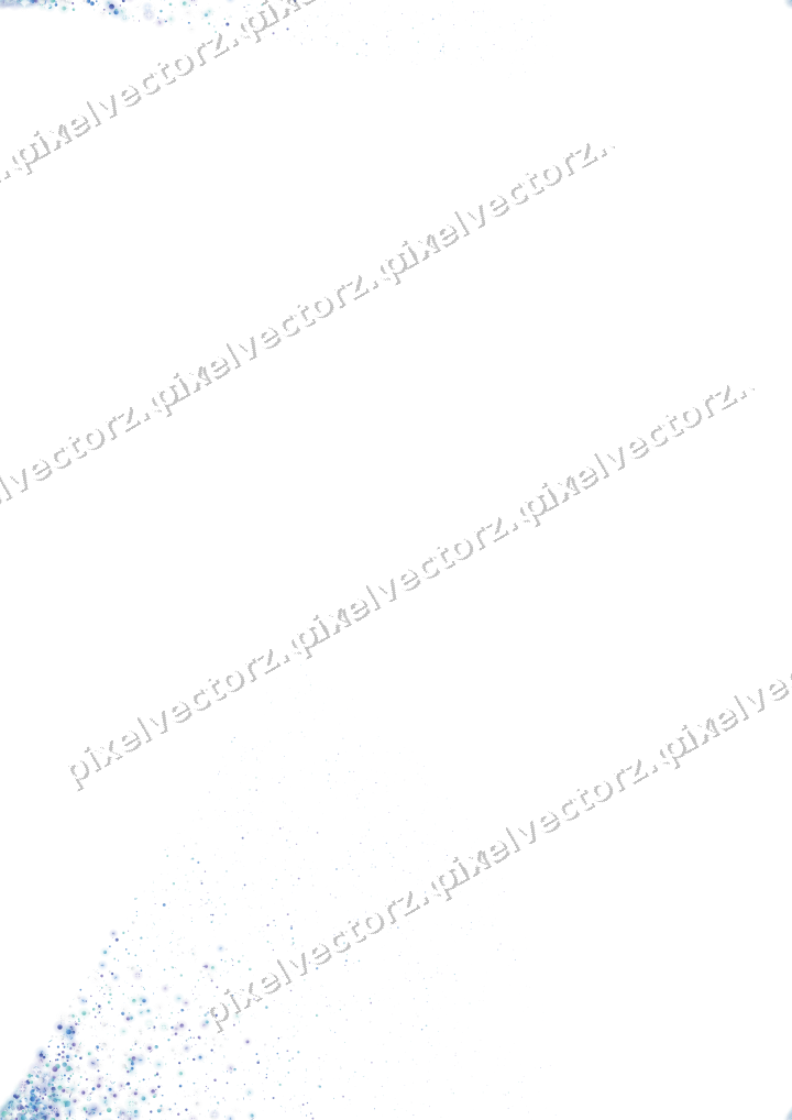 Nahtloser Glitzerfächer in Blau und Türkis auf transparentem Grund