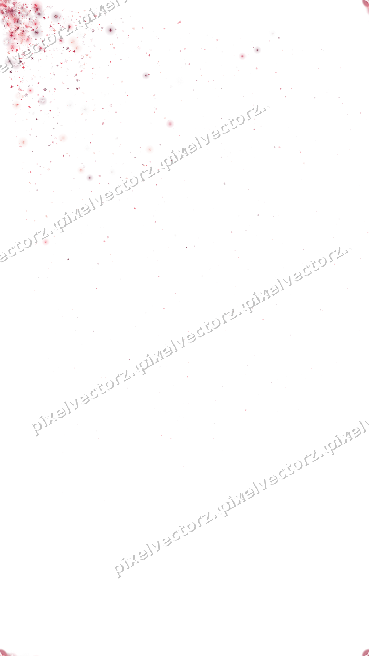 Nahtloser Glitzerfächer in Rosa und Rot auf transparentem Grund