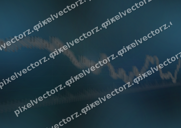 Nahtloser Neon Diagramm Hintergrund in Blau und Petrol