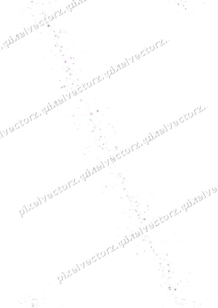 Nahtloses Glitzerband in Violett auf transparentem Grund