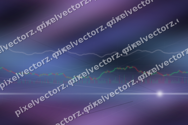 Nahtloser Neon Diagramm Hintergrund in Violett und Blau