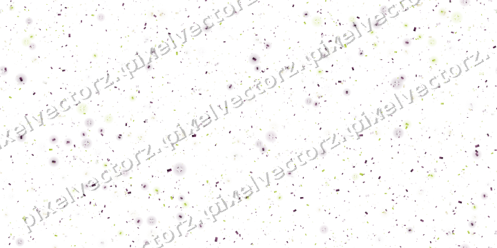 Nahtlose Glitzerstreuung aus Konfetti auf transparentem Grund