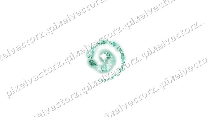 Nahtlose Glitzerspirale auf transparentem Grund