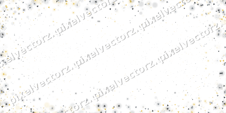 Nahtlose Glitzervignette aus Dreiecken auf transparentem Grund