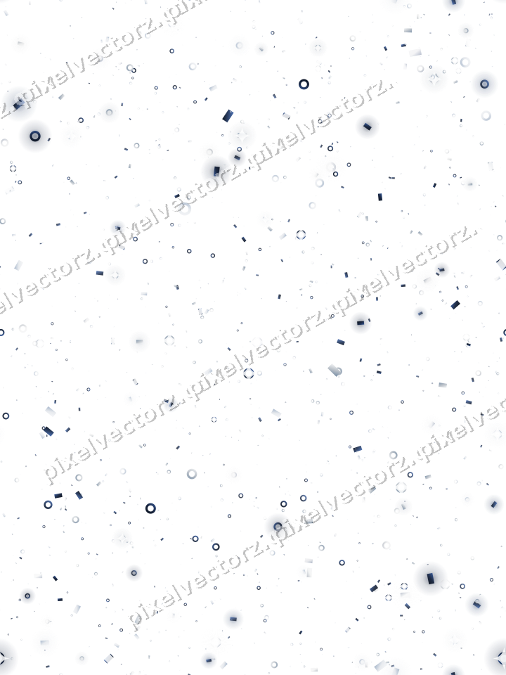 Nahtlose Glitzerstreuung in Dunkelblau auf transparentem Grund