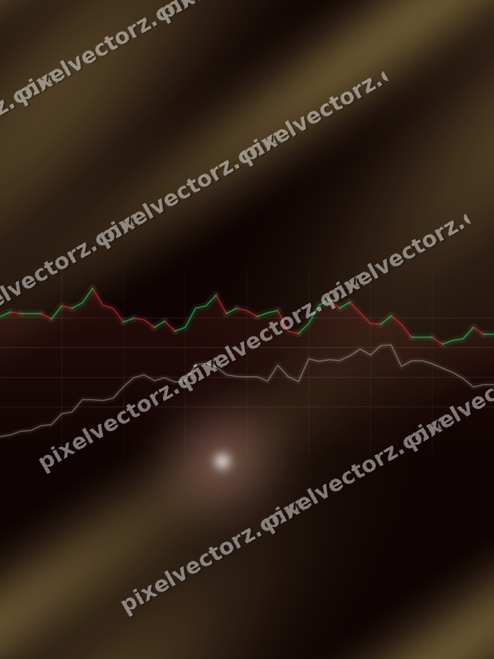 Nahtloser Neon Diagramm Hintergrund in Rot und Orange