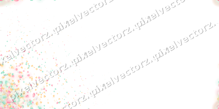 Nahtloser Glitzerfächer aus Herzen auf transparentem Grund