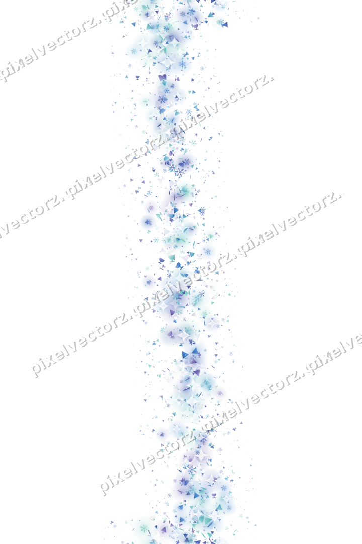 Nahtloses Glitzerband in Blau und Türkis auf transparentem Grund