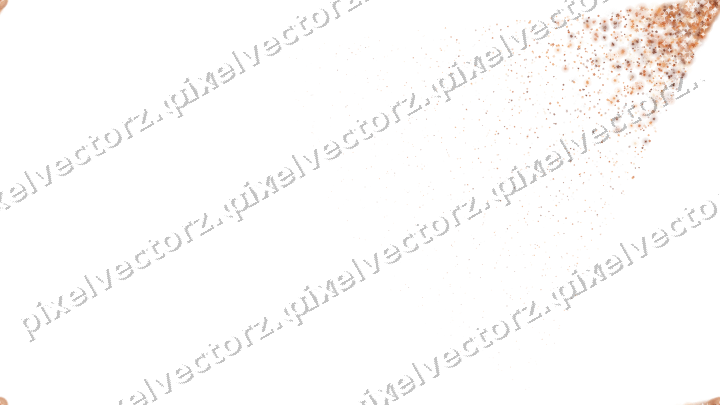 Nahtloser Glitzerfächer auf transparentem Grund