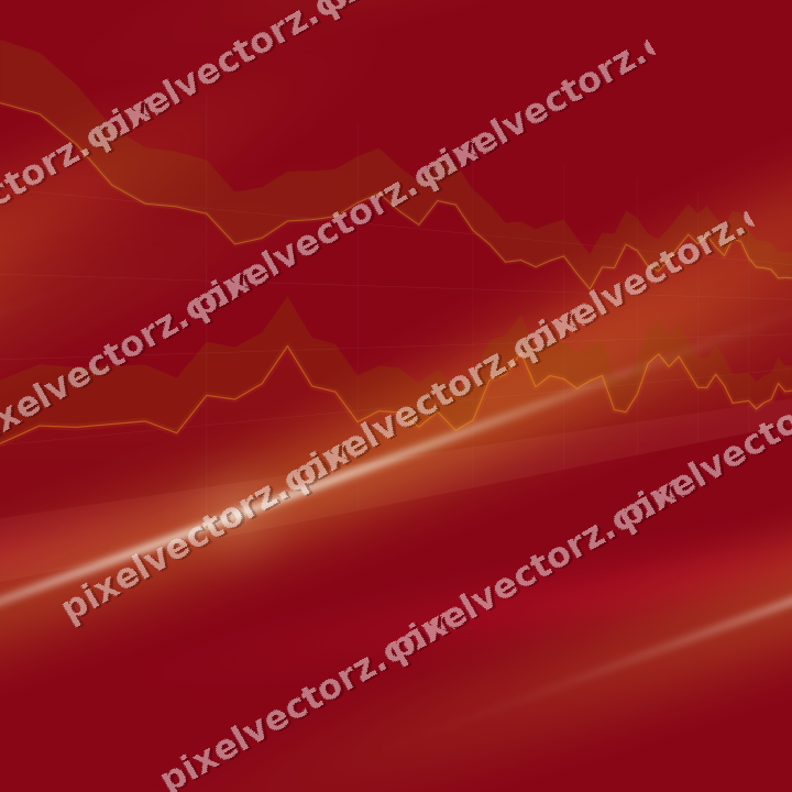 Nahtloser Neon Diagramm Hintergrund in Orange und Bernstein
