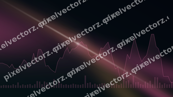 Leuchtender Neon Diagramm Hintergrund in Rosa und Türkis