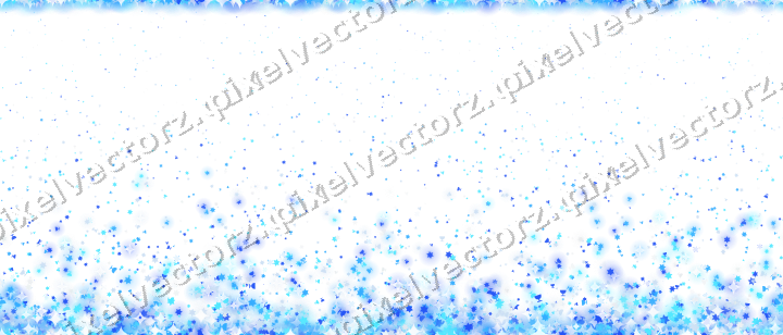 Nahtloser Glitzeraufstieg in Türkis und Blau auf transparentem Grund