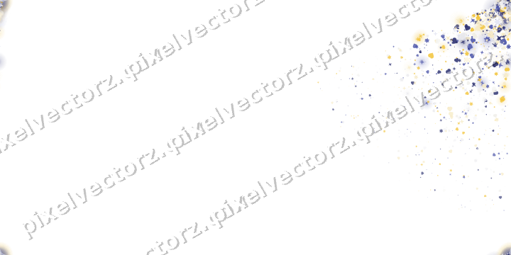 Nahtloser Glitzerfächer aus Sternen und Herzen auf transparentem Grund