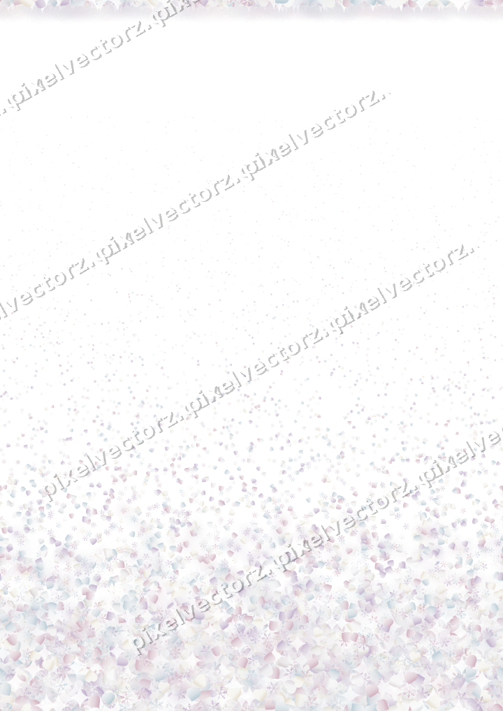 Nahtloser Glitzeraufstieg in Blassrosa auf transparentem Grund