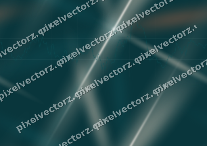 Nahtloser Neon Diagramm Hintergrund in Dunkelpetrol und Orange