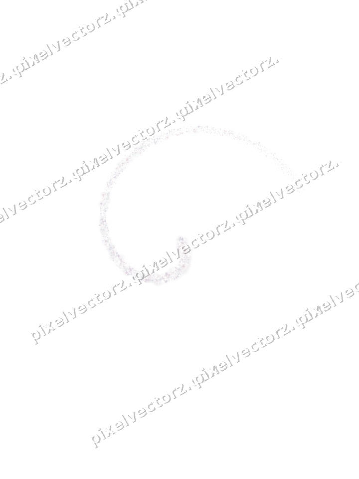 Nahtlose Glitzerspirale aus Dreiecken auf transparentem Grund