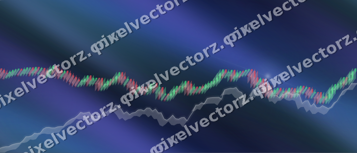 Nahtloser Neon Diagramm Hintergrund in Blau und Türkis