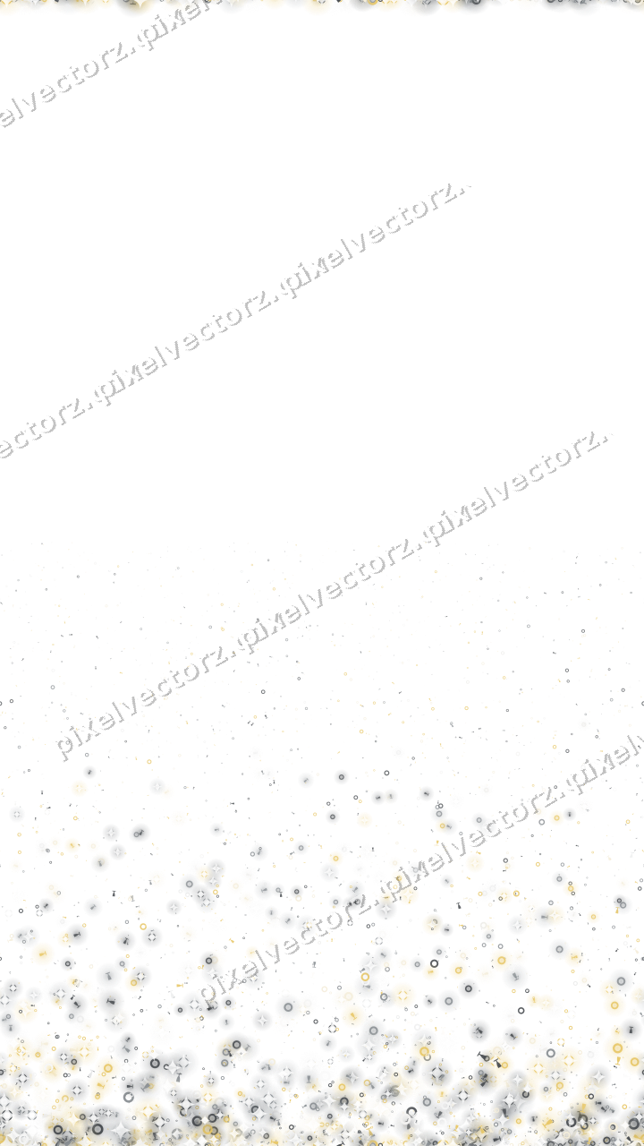 Nahtloser Glitzeraufstieg in Bernstein auf transparentem Grund
