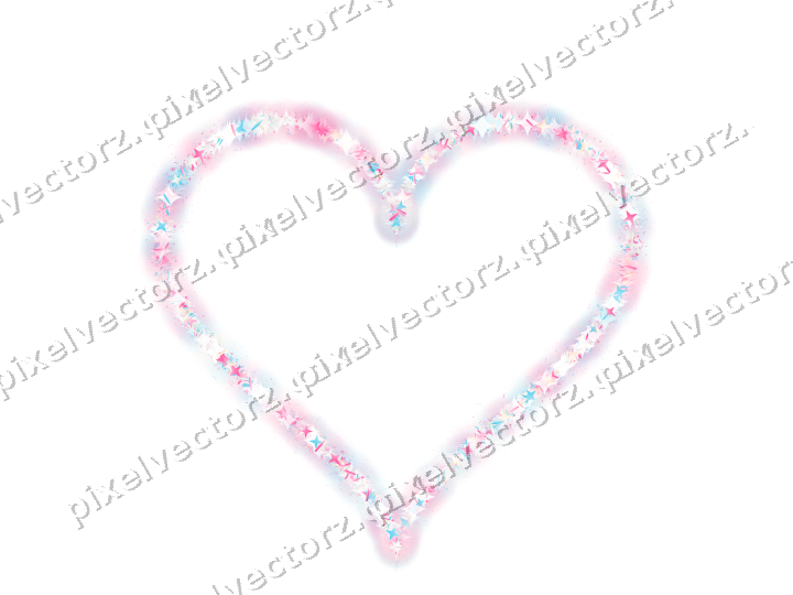 Nahtloses Glitzerherz in Rosa und Türkis auf transparentem Grund