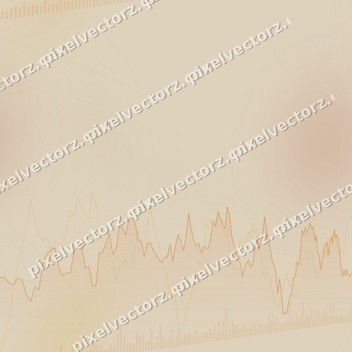 Nahtloser Pastell Diagramm Hintergrund in Orange und Bernstein