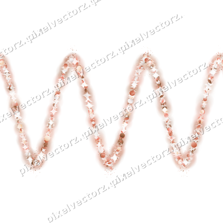 Nahtlose Glitzerwelle aus Funken und Tropfen auf transparentem Grund