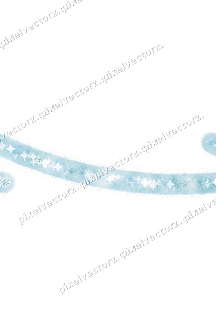 Nahtloser Glitzerbogen aus Schneeflocken auf transparentem Grund