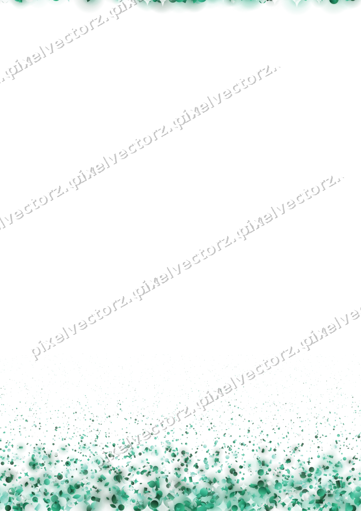 Nahtloser Glitzeraufstieg auf transparentem Grund