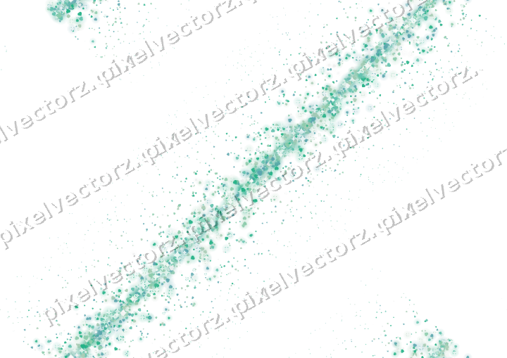 Nahtloses Glitzerband aus Herzen in Grün auf transparentem Grund