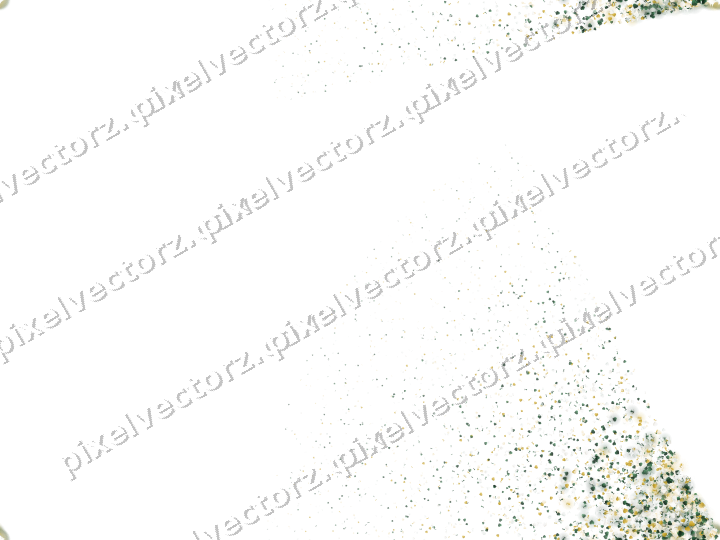 Nahtloser Glitzerfächer in Dunkelgrün auf transparentem Grund