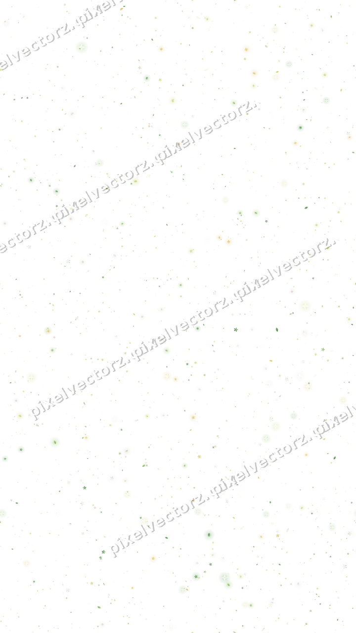 Nahtlose Glitzerstreuung in Limette und Gelb auf transparentem Grund