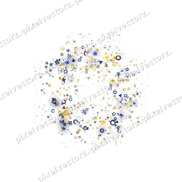 Nahtloser Glitzerrahmen aus Blüten und Ringen auf transparentem Grund