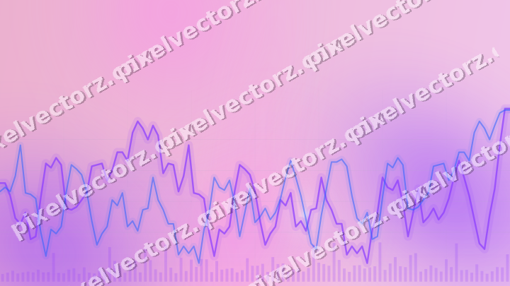 Zarter Pastell Diagramm Hintergrund in Violett und Blau