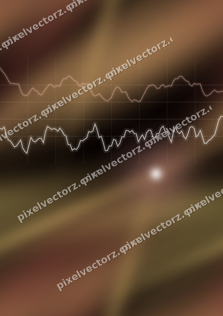 Nahtloser Neon Diagramm Hintergrund in Rot und Orange