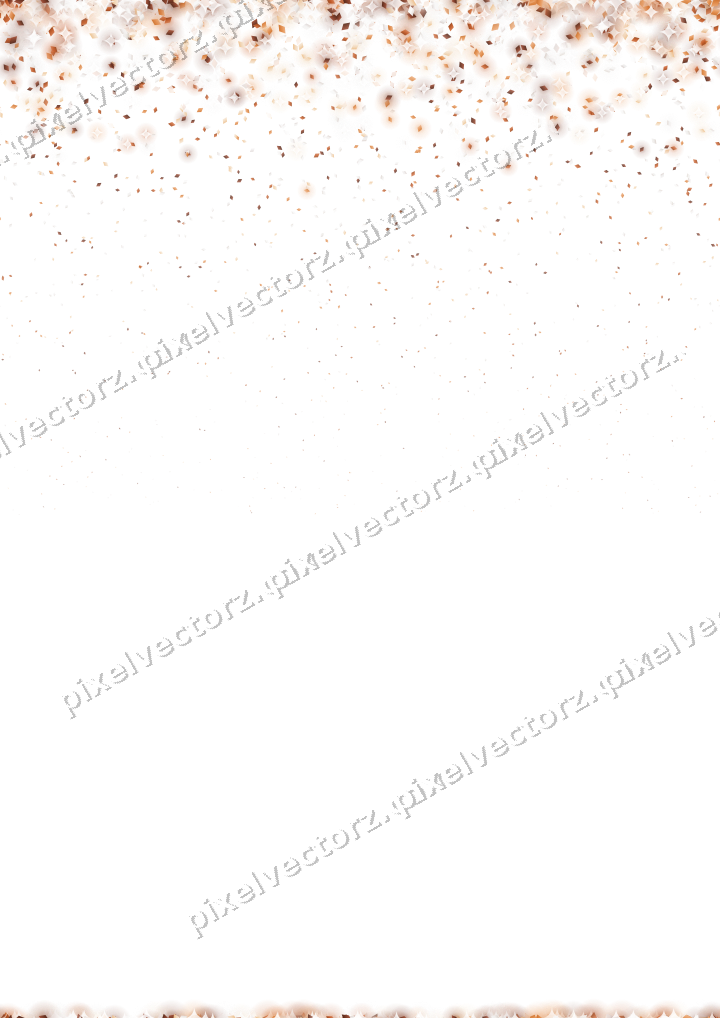 Nahtloser Glitzerregen aus Rauten auf transparentem Grund