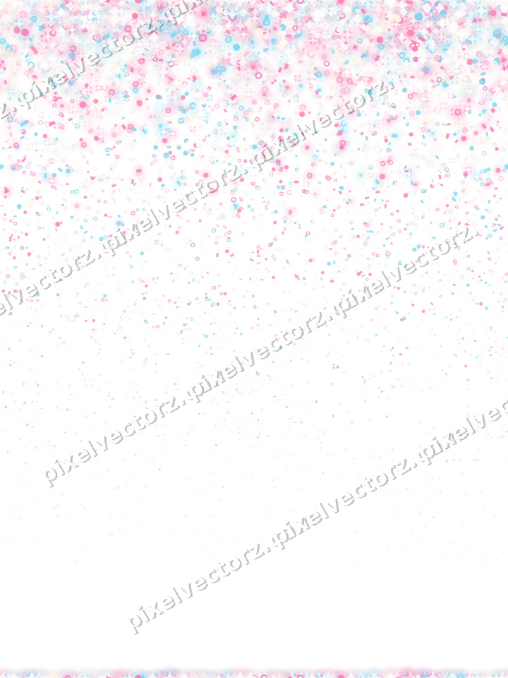 Nahtloser Glitzerregen aus Funken und Punkten auf transparentem Grund