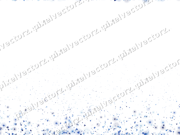 Nahtloser Glitzeraufstieg in Blau und Türkis auf transparentem Grund