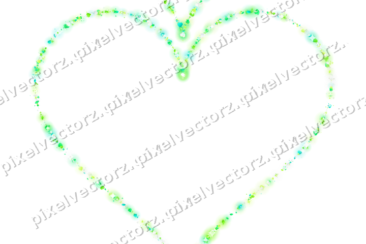 Nahtloses Glitzerherz aus Funken und Herzen auf transparentem Grund