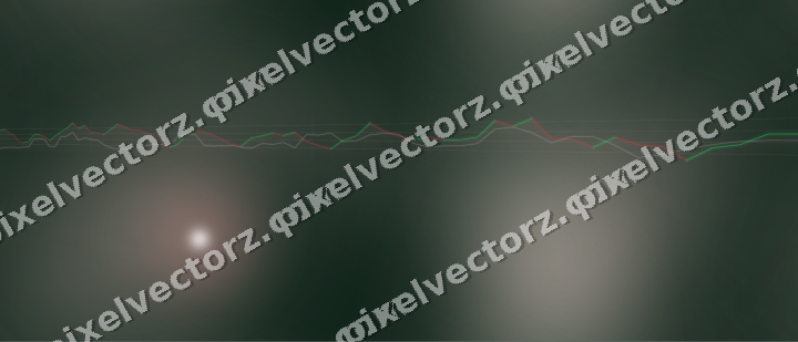 Nahtloser Neon Diagramm Hintergrund in Rot und Dunkelgrün