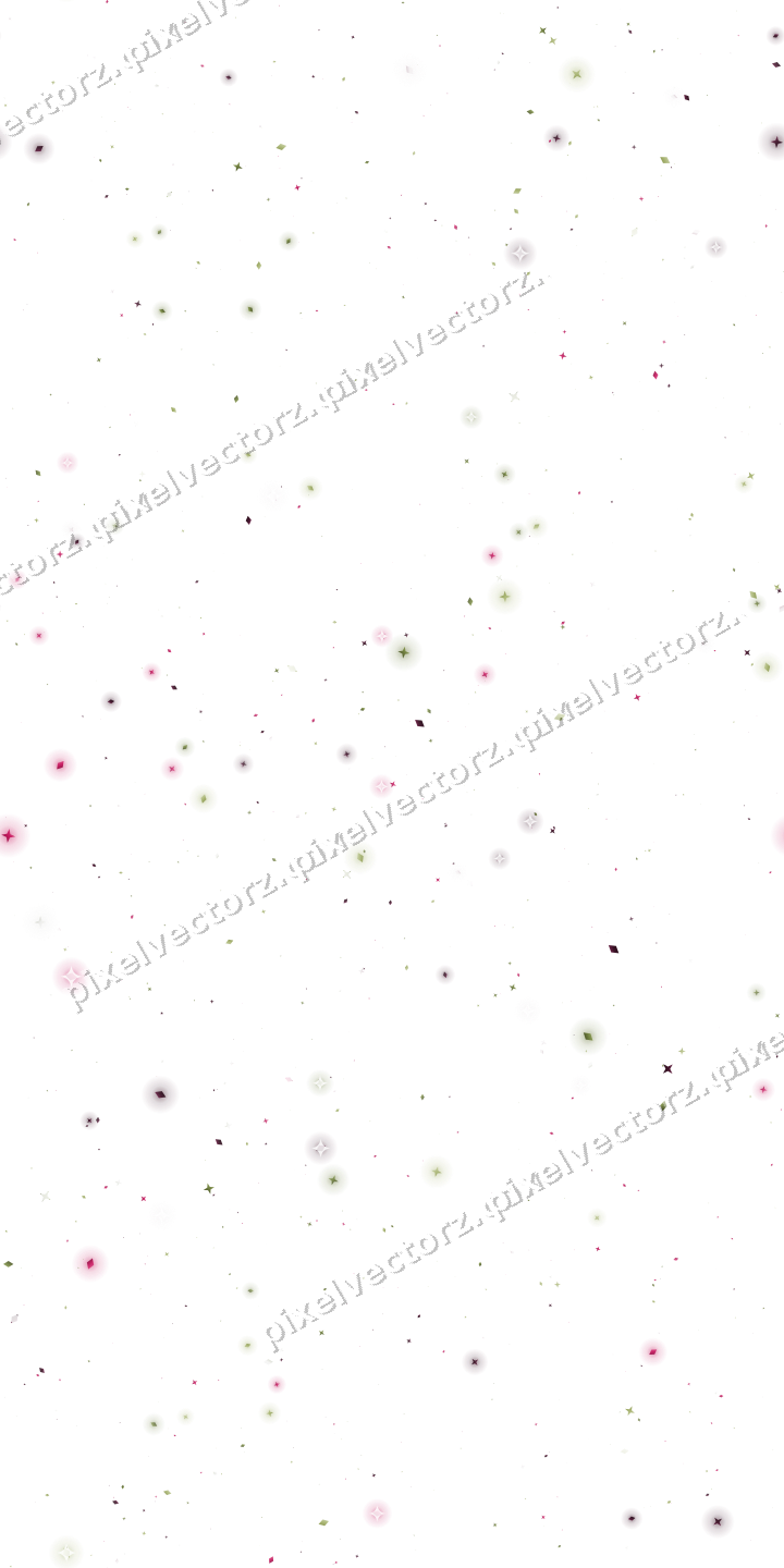 Nahtlose Glitzerstreuung in Limette und Rosa auf transparentem Grund