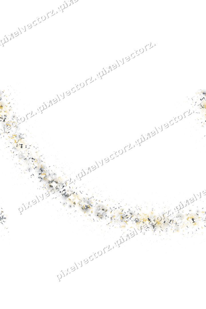 Nahtloser Glitzerbogen aus Sektgläsern auf transparentem Grund