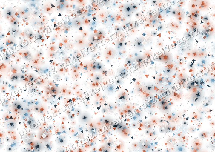 Nahtlose Glitzerstreuung in Orange und Türkis auf transparentem Grund