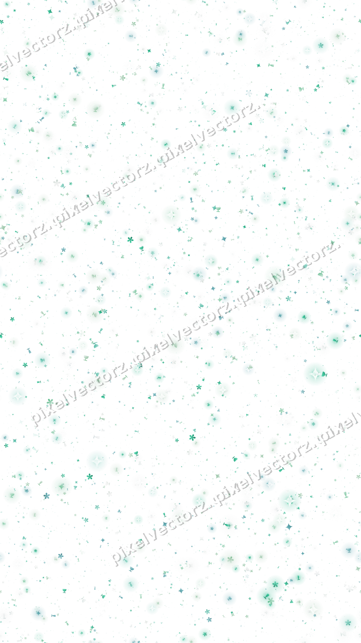 Nahtlose Glitzerstreuung aus Funken und Blüten auf transparentem Grund