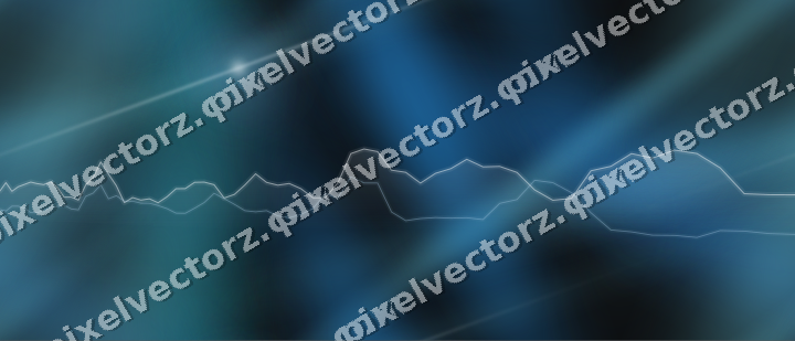 Nahtloser Neon Diagramm Hintergrund in Blau und Petrol