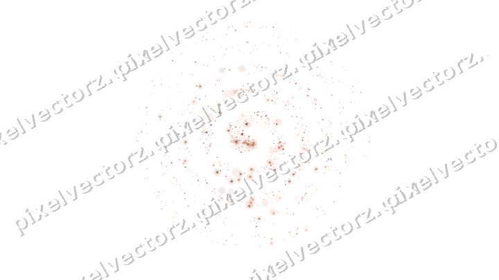 Nahtlose Glitzerspirale aus Dreiecken auf transparentem Grund