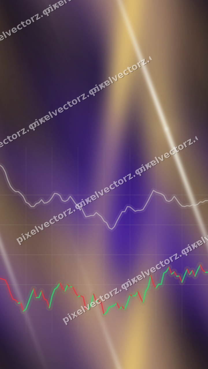 Nahtloser Neon Diagramm Hintergrund in Bernstein und Violett